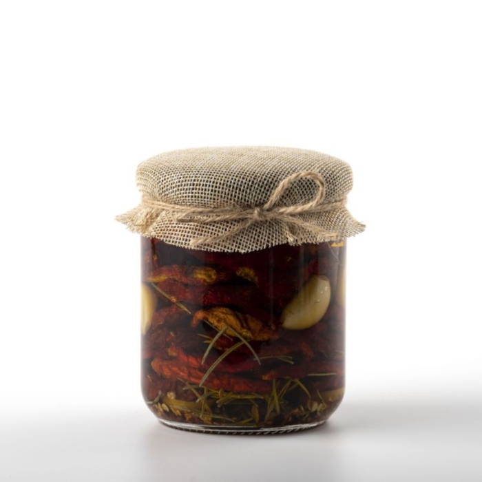 Sun-Dried Tomatoes with Olive Oil and Aromatic Herbs 600g