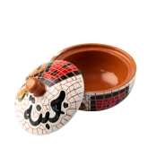 صحن فخار جبنة