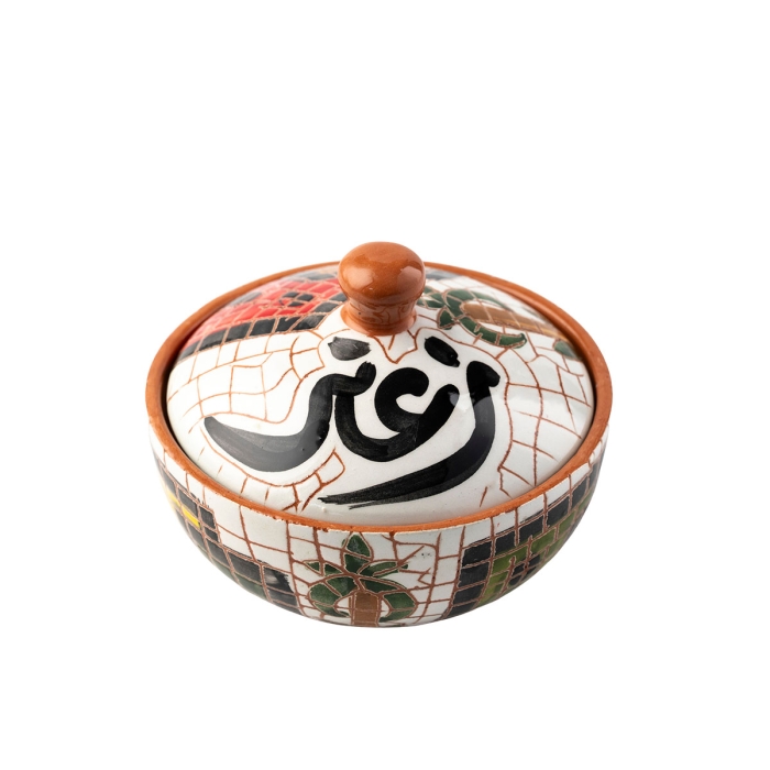 صحن فخار زعتر