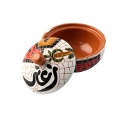 صحن فخار زعتر